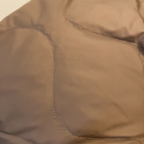 Lemaire Uniqlo U Recycled Down Jacket 34 Brown Size M - Picture 12 of 12